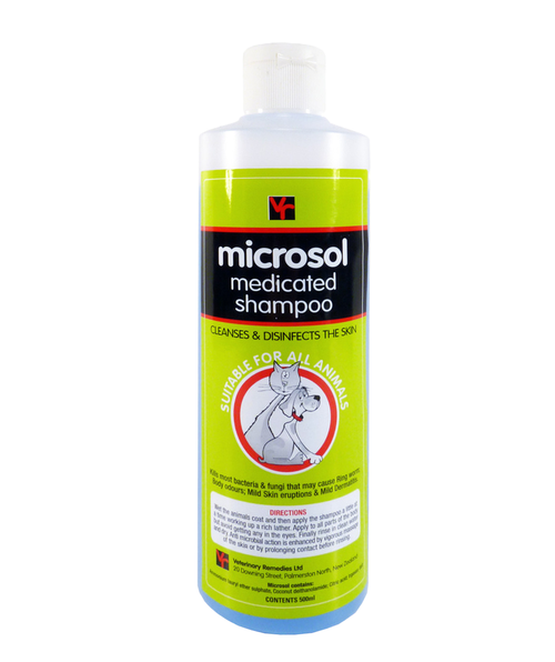 Vet Remedies Microsol Medicated Shampoo microsol medicated shampoo B 