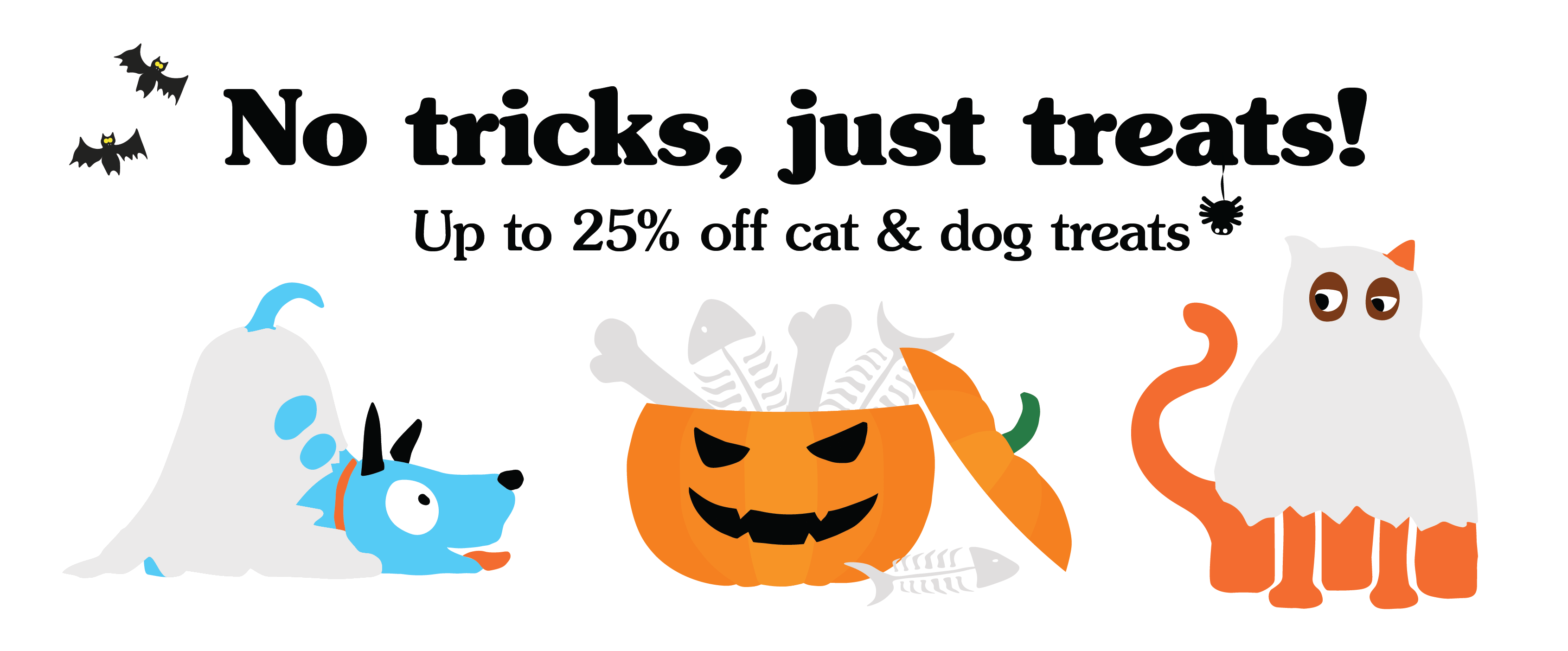 Up to 25% off treats