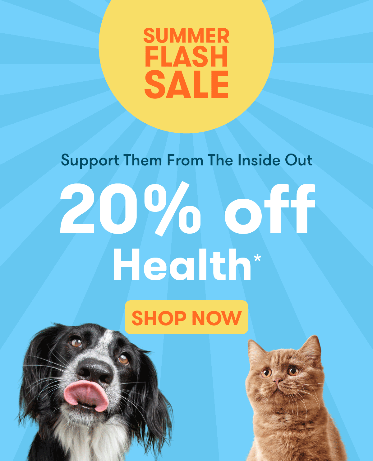 20 OFF Health Summer Glow From The Inside Out Pet Direct