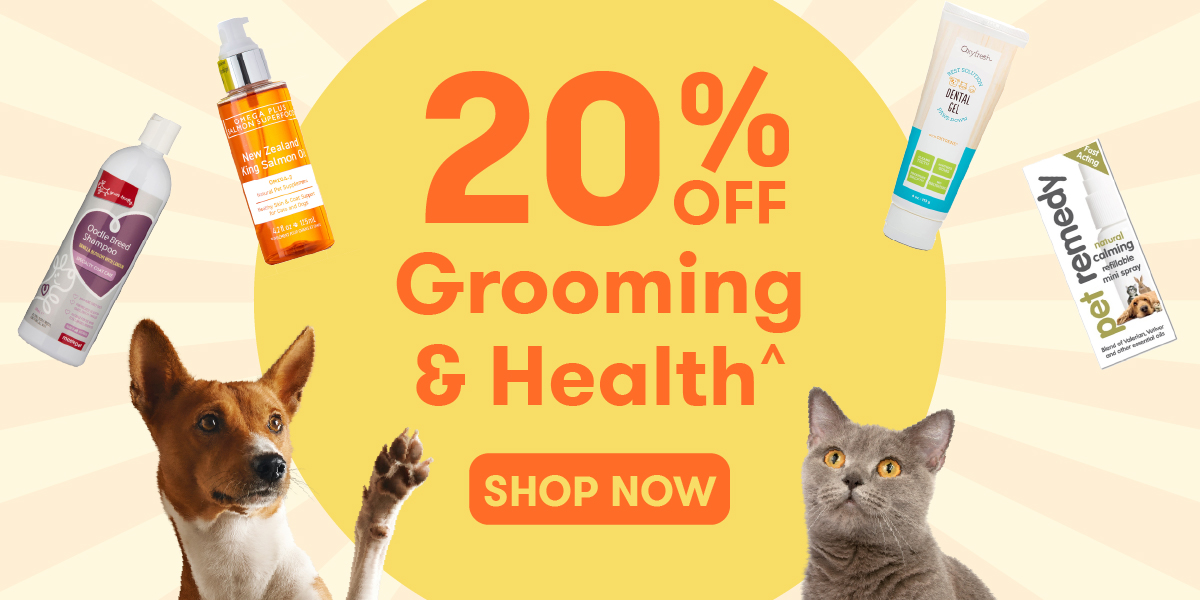 Shop 20% OFF Grooming & Health