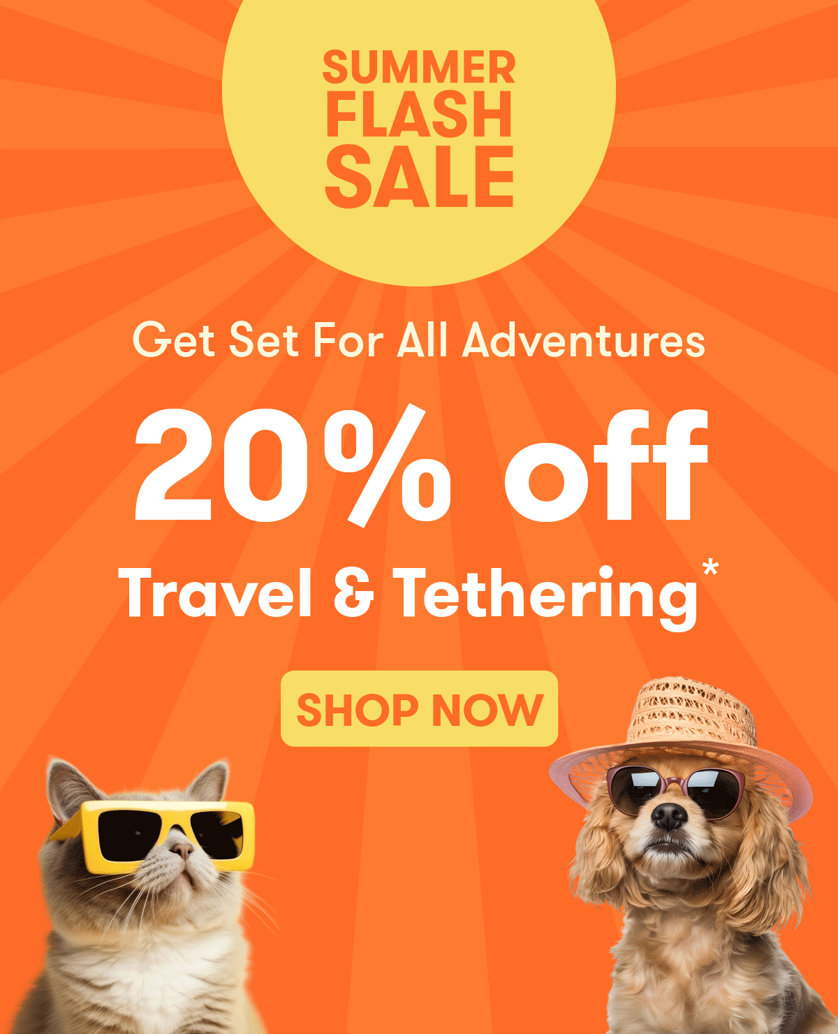 Shop 20% OFF Travel & Tethering